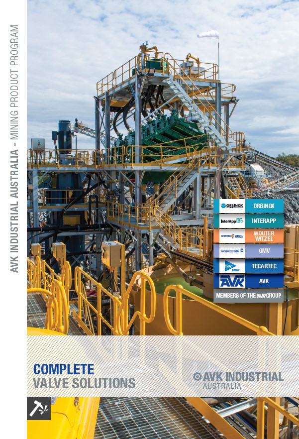 Product Range Brochure Mining AVK Industrial